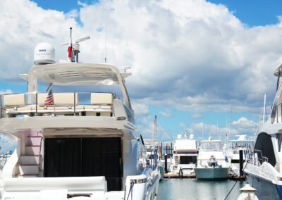 a couple of boats that are in the water