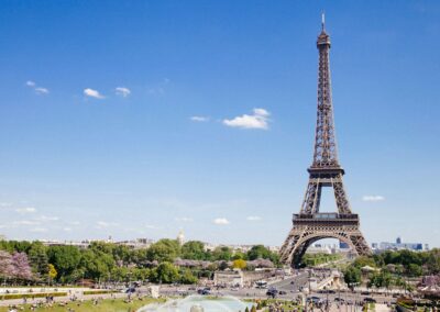 Eiffel Tower at Paris, France